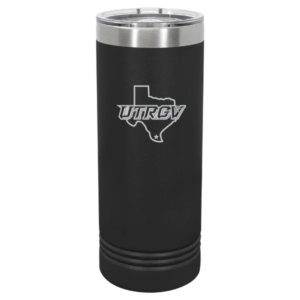 The University of Texas Rio Grande Valley Polar Camel 22 oz. Skinny Tumbler with Slider Lid