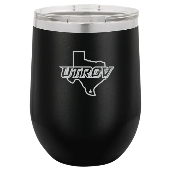 The University of Texas Rio Grande Valley Polar Camel 12 oz. Stemless Wine Tumbler