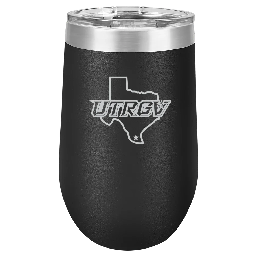 The University of Texas Rio Grande Valley Polar Camel 16 oz. Stemless Wine Tumbler