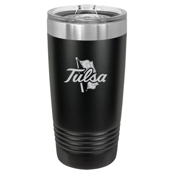 The University of Tulsa Polar Camel 20 oz. Ringneck Tumbler with Slider Lid