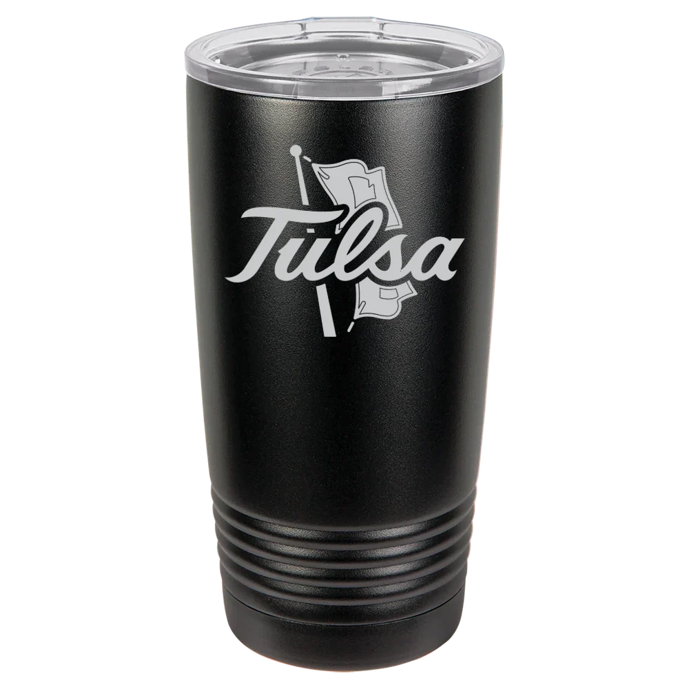 The University of Tulsa Polar Camel 20 oz. Ringneck Tumbler with Standard Lid