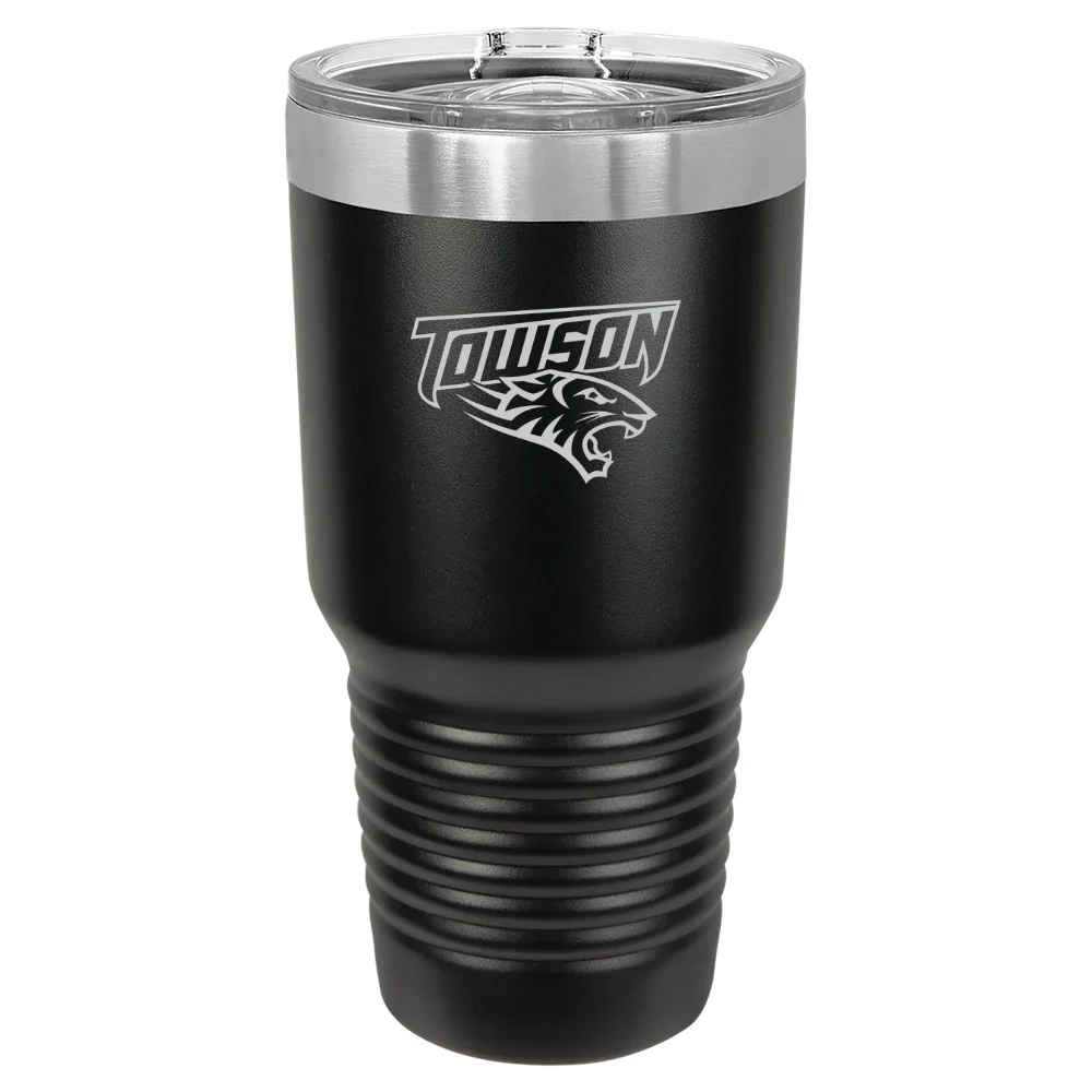 Towson University Polar Camel 30 oz. Ringneck Tumbler with Slider Lid