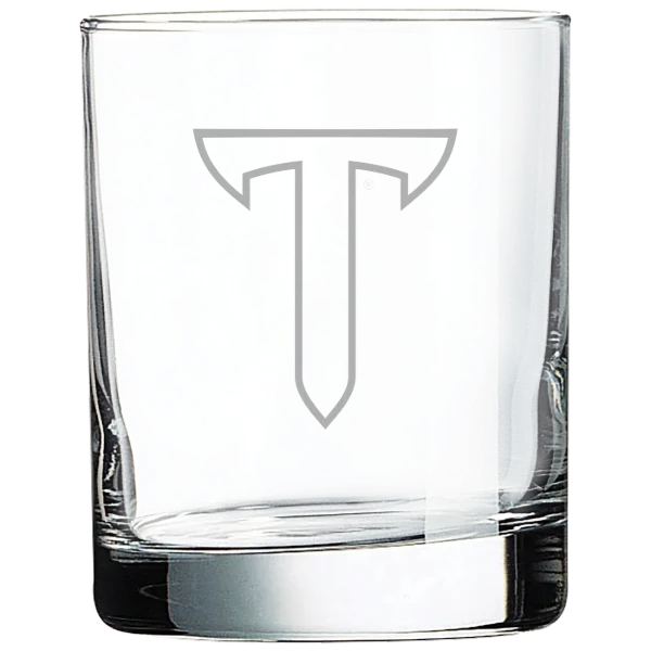 Troy University Polar Camel 10 1/2 oz. On The Rocks Glass