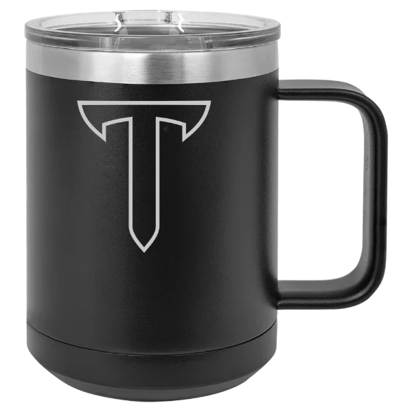Troy University Polar Camel 15 oz. Mug with Slider Lid