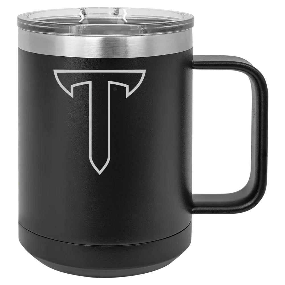Troy University Polar Camel 15 oz. Mug with Slider Lid