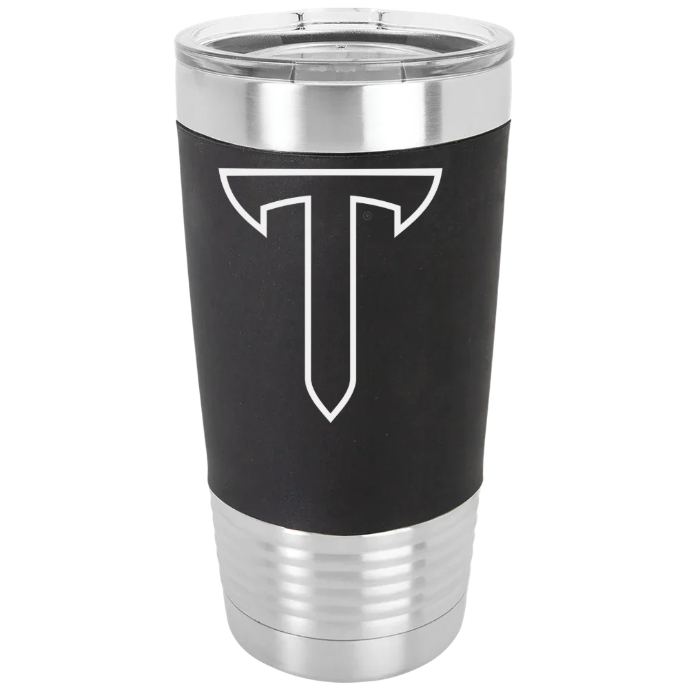 Troy University Polar Camel 20 oz. Silicone Grip Tumbler with Standard Lid
