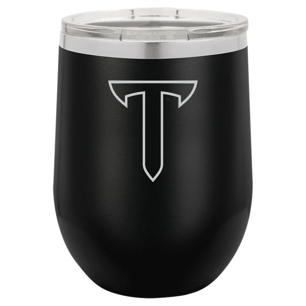 Troy University Polar Camel 12 oz. Stemless Wine Tumbler