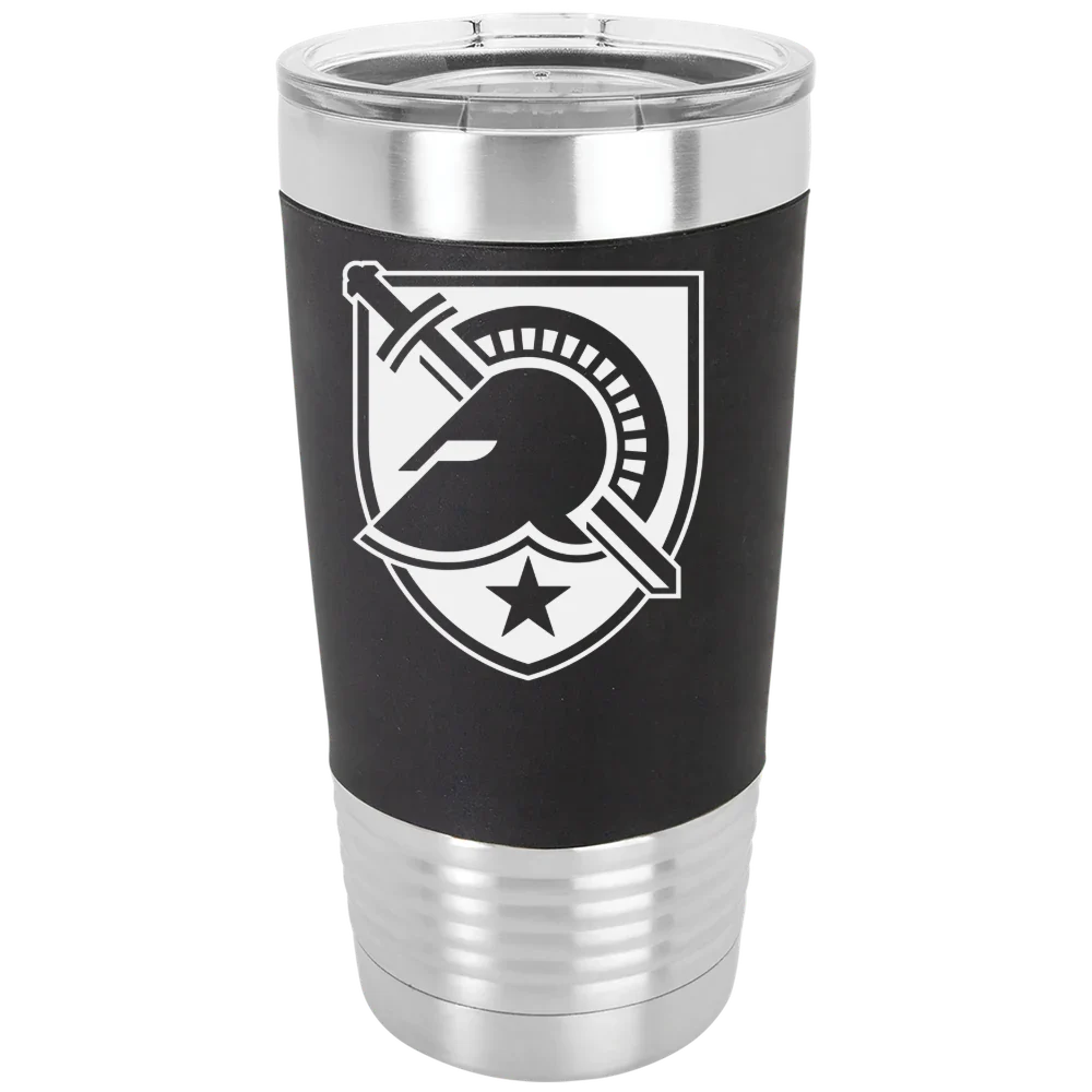 U.S. Military Academy Polar Camel 20 oz. Silicone Grip Tumbler with Standard Lid