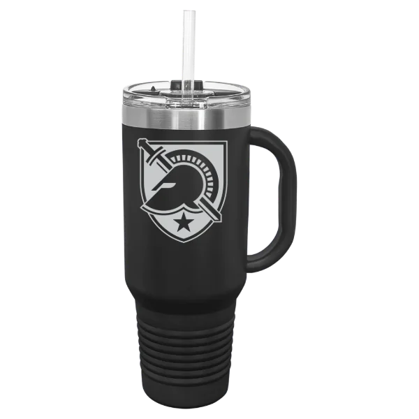 U.S. Military Academy Polar Camel 40 oz. Travel Mug with Snap Lid & Straw