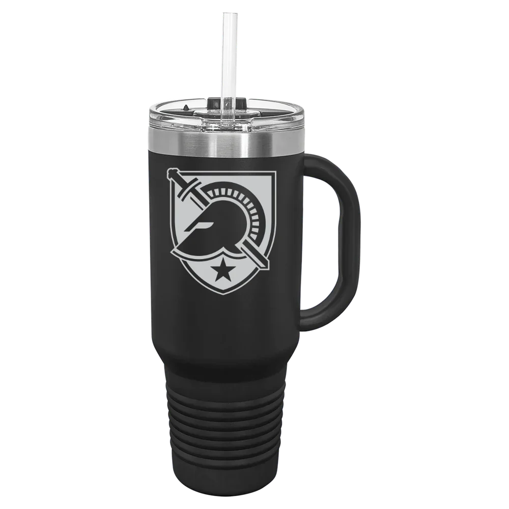U.S. Military Academy Polar Camel 40 oz. Travel Mug with Snap Lid & Straw