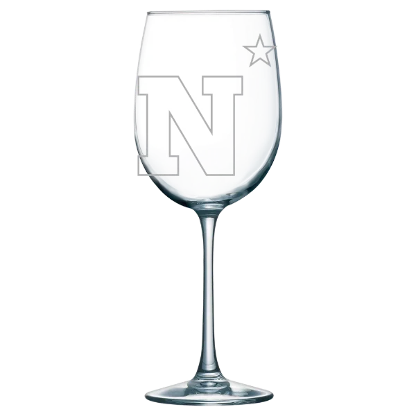 U.S. Naval Academy Polar Camel 19 oz. Wine Glass