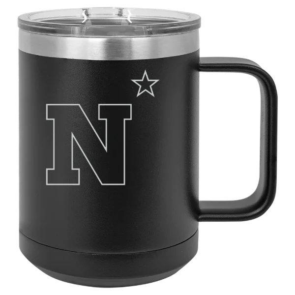 U.S. Naval Academy Polar Camel 15 oz. Mug with Slider Lid