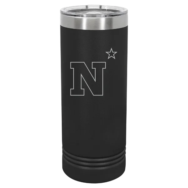U.S. Naval Academy Polar Camel 22 oz. Skinny Tumbler with Slider Lid