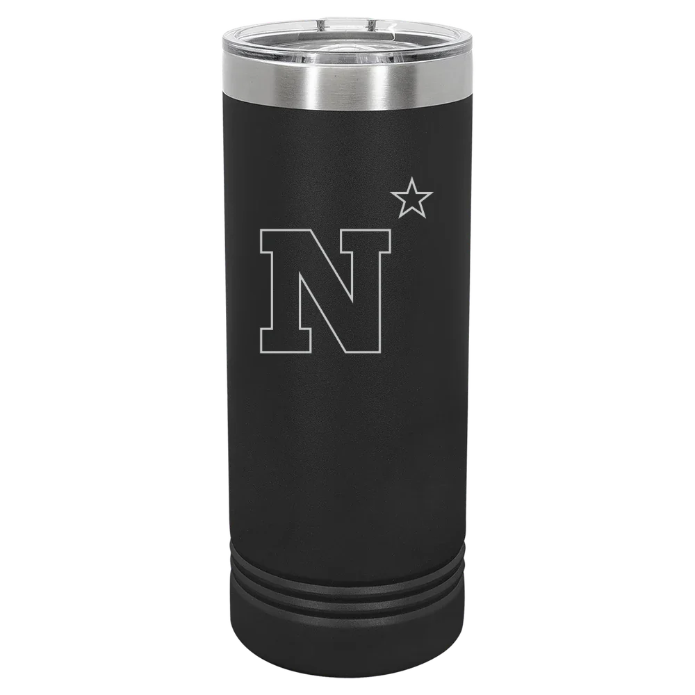 U.S. Naval Academy Polar Camel 22 oz. Skinny Tumbler with Slider Lid