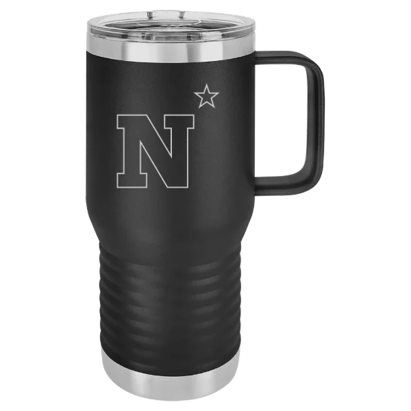 U.S. Naval Academy Polar Camel 20 oz. Travel Mug with Slider Lid