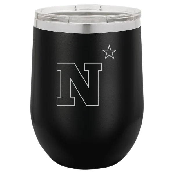 U.S. Naval Academy Polar Camel 12 oz. Stemless Wine Tumbler