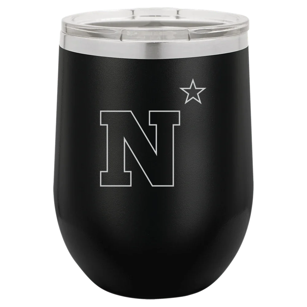 U.S. Naval Academy Polar Camel 12 oz. Stemless Wine Tumbler