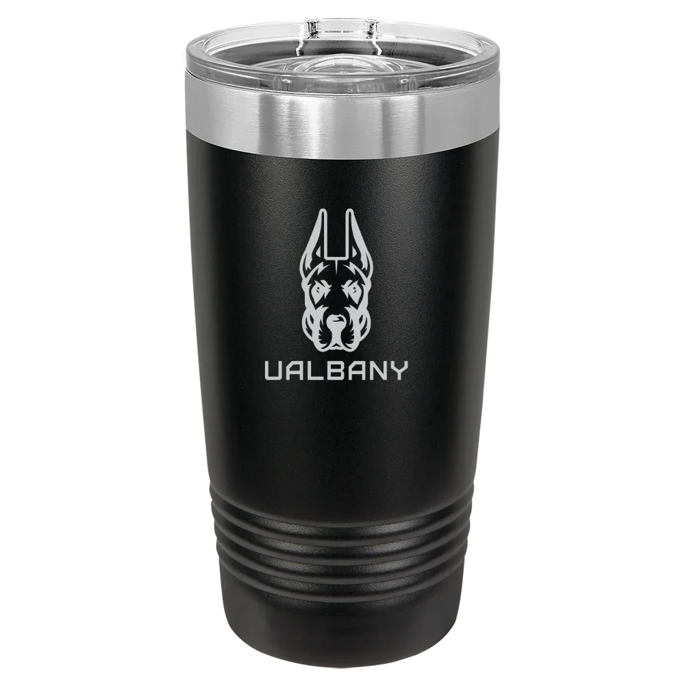 University at Albany Polar Camel 20 oz. Ringneck Tumbler with Slider Lid