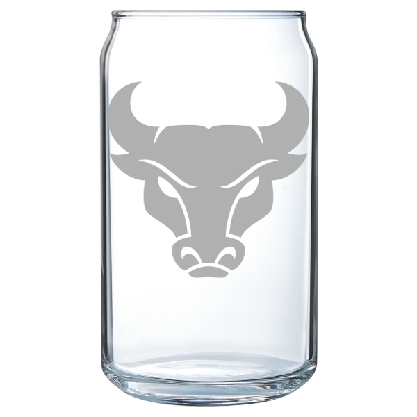 University at Buffalo, the State University of New York Polar Camel 16 oz. Can Glass