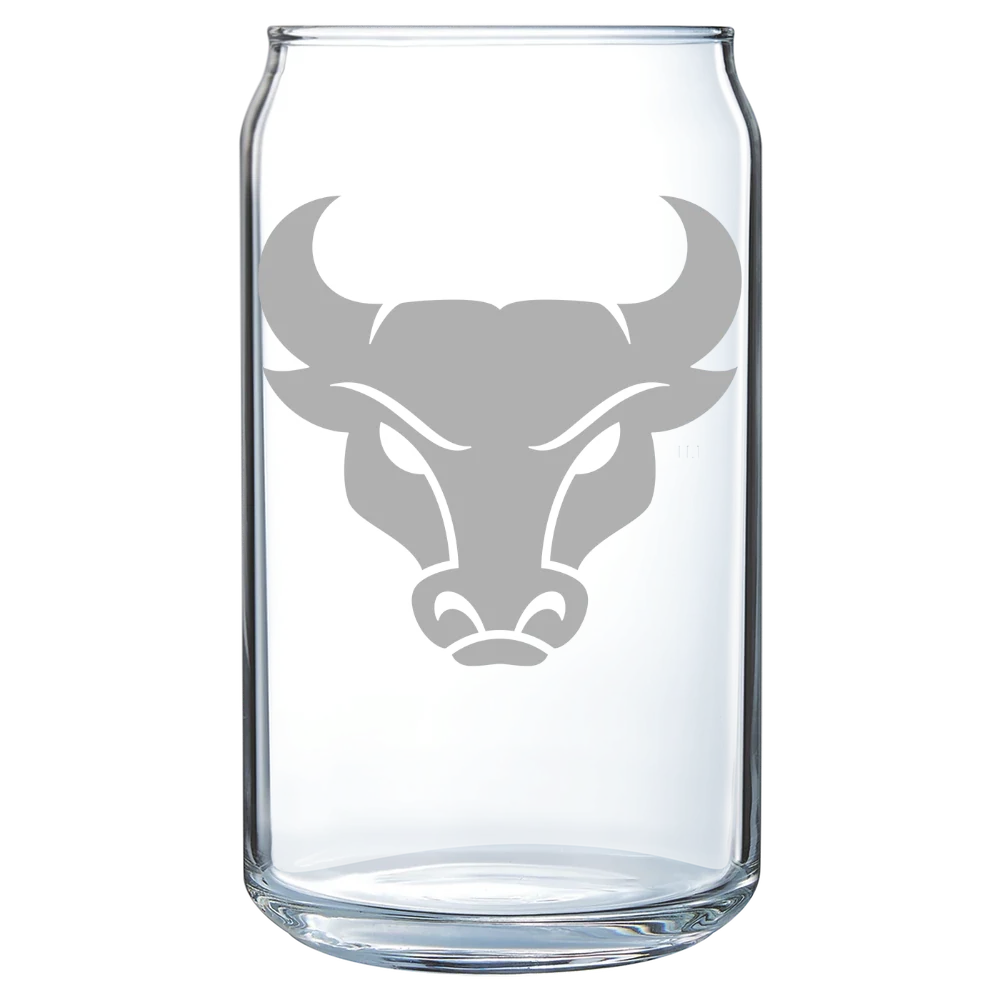 University at Buffalo, the State University of New York Polar Camel 16 oz. Can Glass