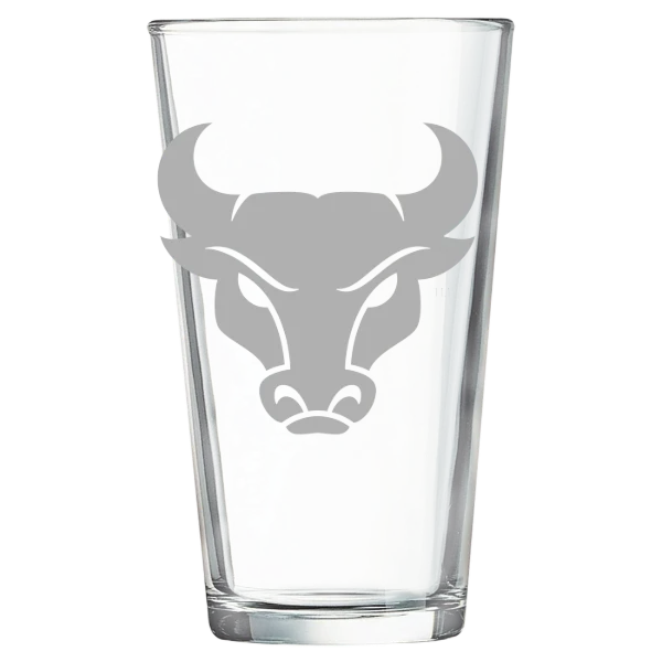 University at Buffalo, the State University of New York Polar Camel 16 oz. Pint Mixing Glass