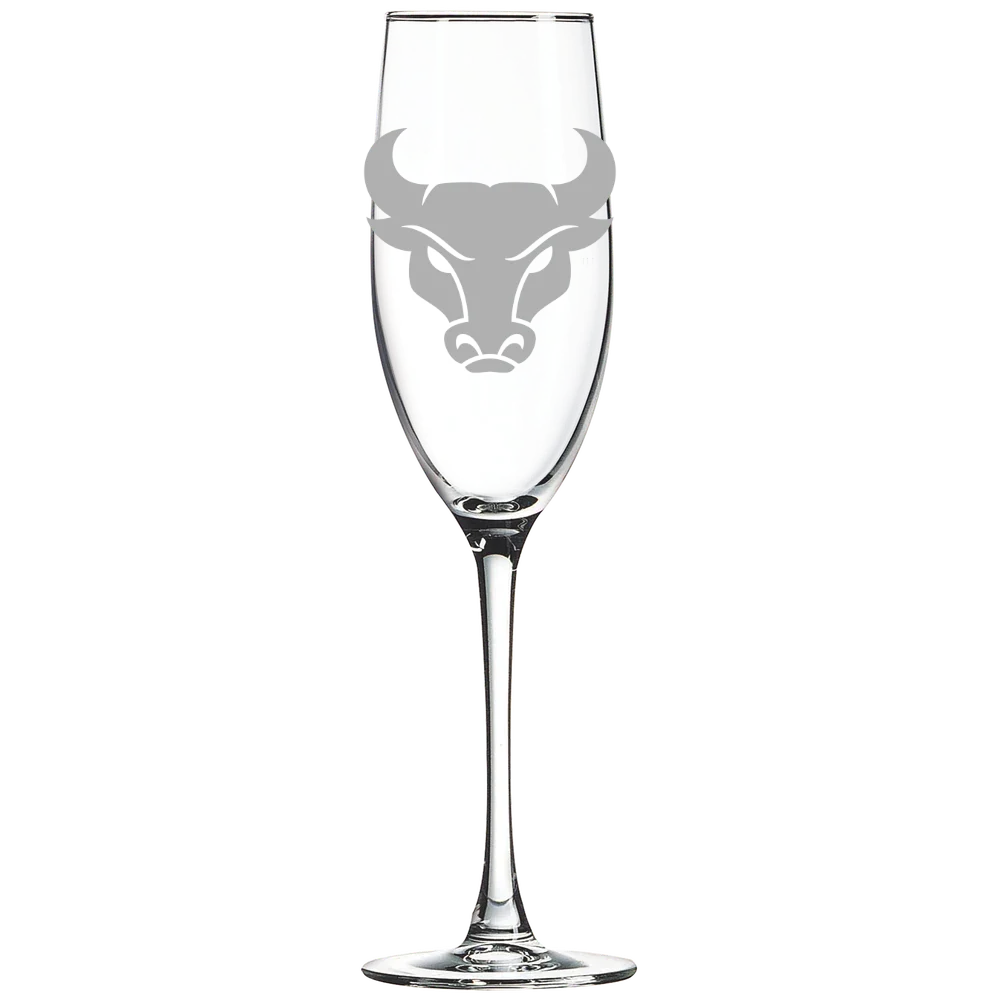 University at Buffalo, the State University of New York Polar Camel 8 oz. Champagne Flute