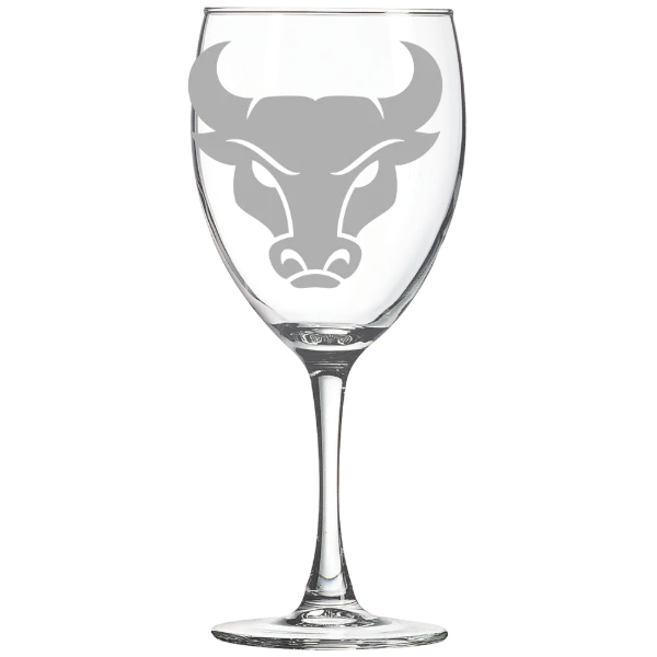 University at Buffalo, the State University of New York Polar Camel 10 1/2 oz. Wine Glass