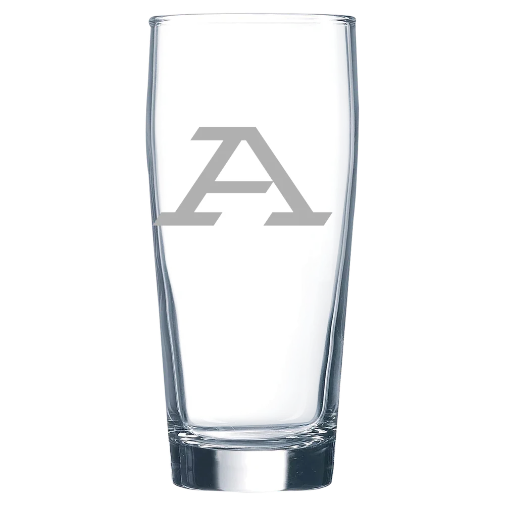 University of Akron Polar Camel 16 oz. Willi Becher Beer Glass