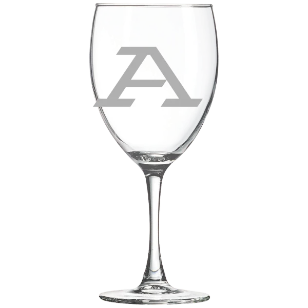 University of Akron Polar Camel 10 1/2 oz. Wine Glass