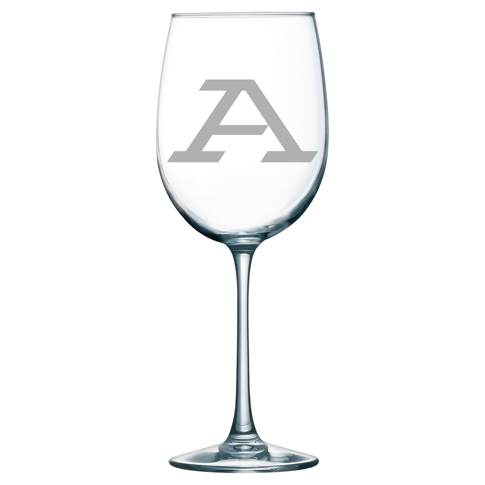 University of Akron Polar Camel 19 oz. Wine Glass