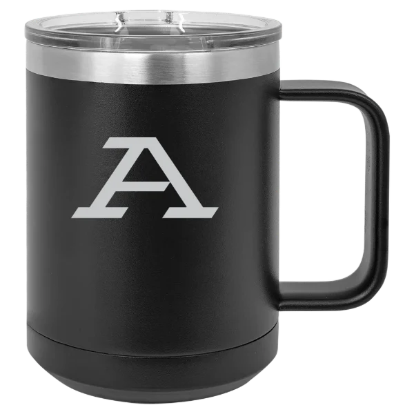 University of Akron Polar Camel 15 oz. Mug with Slider Lid