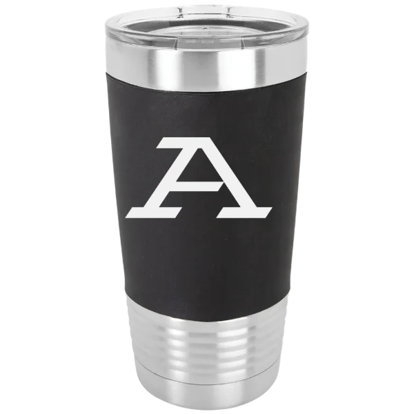 University of Akron Polar Camel 20 oz. Silicone Grip Tumbler with Standard Lid