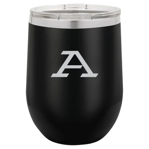 University of Akron Polar Camel 12 oz. Stemless Wine Tumbler
