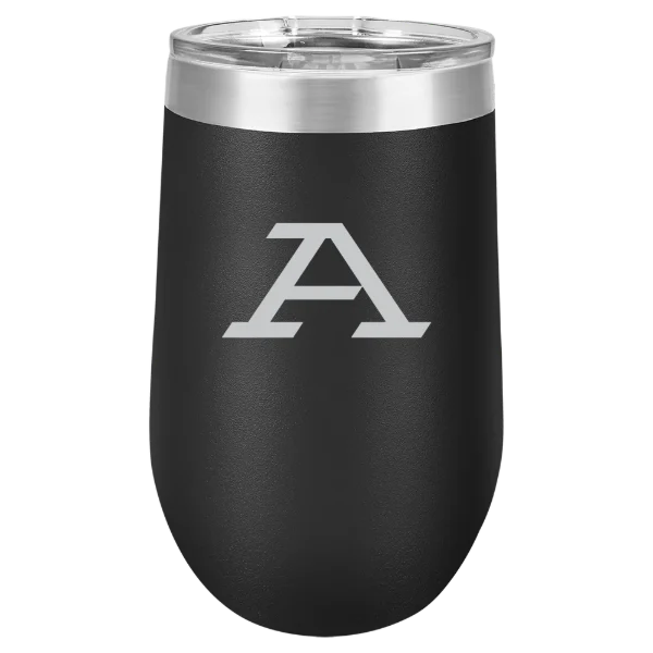 University of Akron Polar Camel 16 oz. Stemless Wine Tumbler