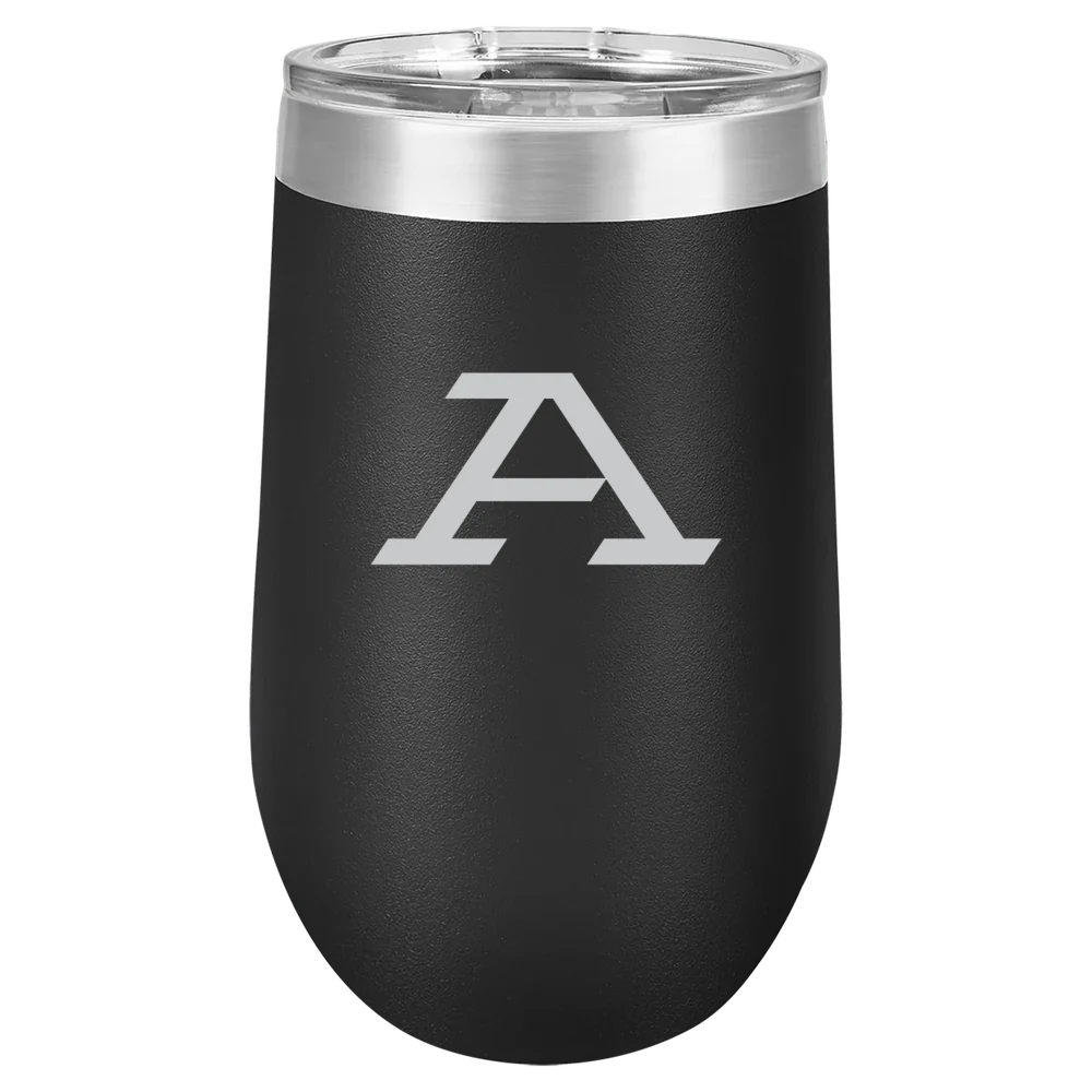University of Akron Polar Camel 16 oz. Stemless Wine Tumbler