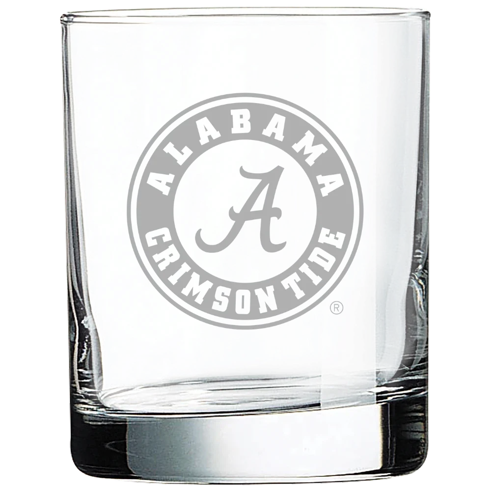 University of Alabama Polar Camel 10 1/2 oz. On The Rocks Glass