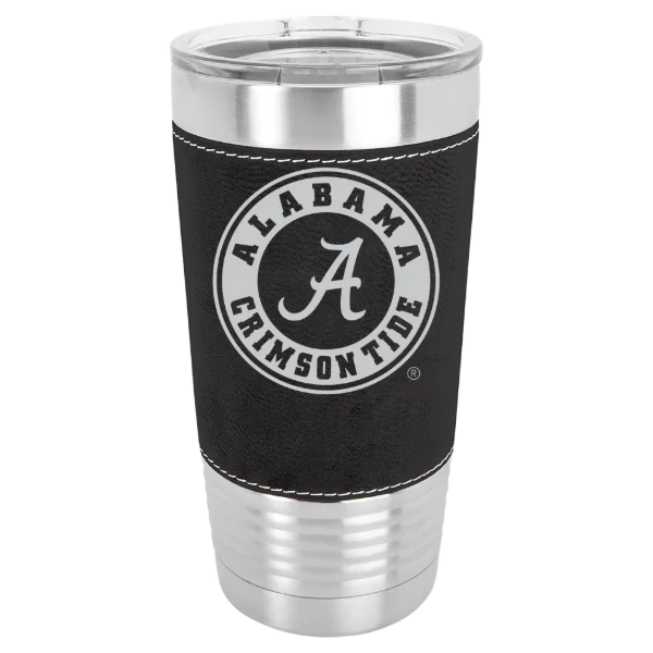 University of Alabama Polar Camel 20 oz. Leatherette Grip Tumbler with Standard Lid