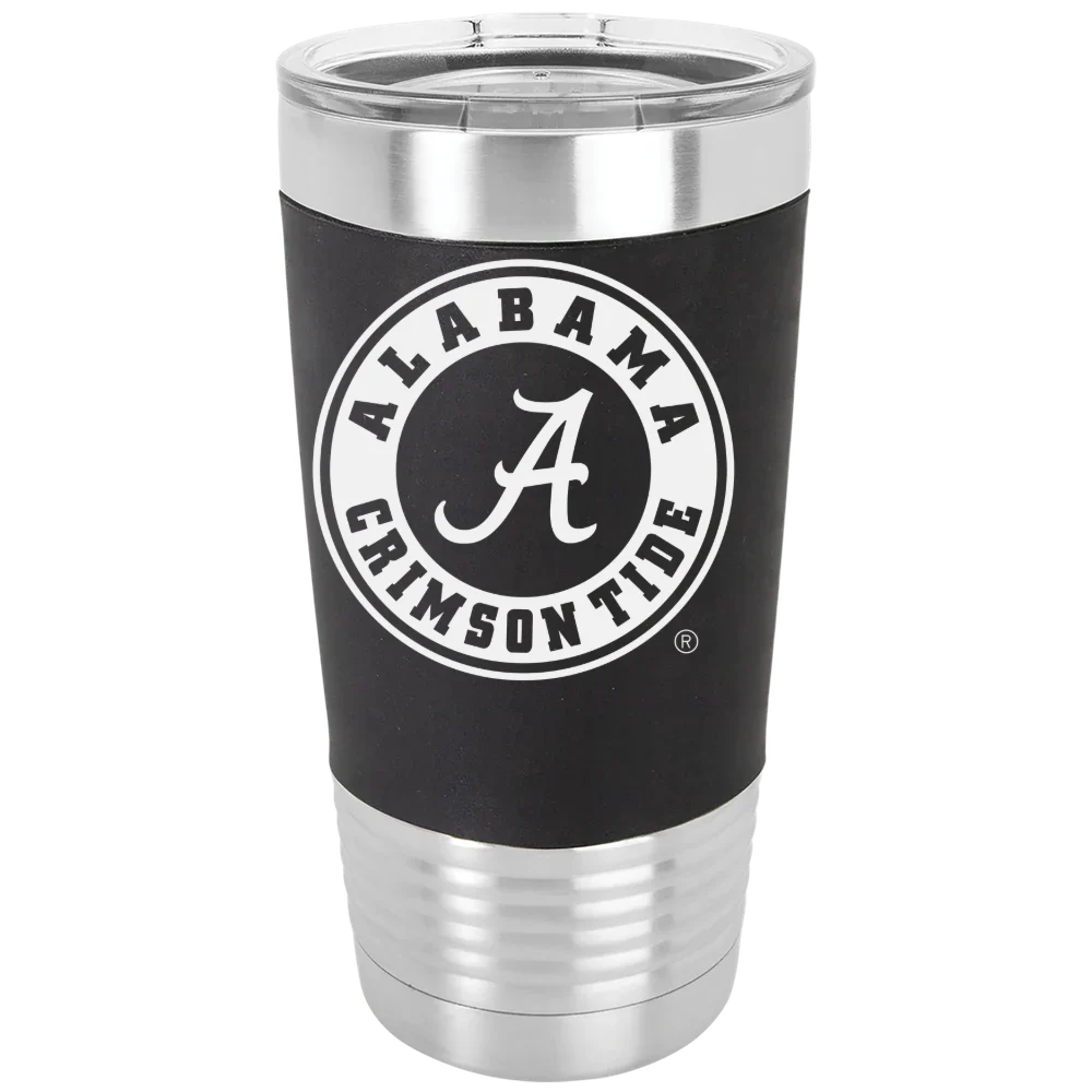 University of Alabama Polar Camel 20 oz. Silicone Grip Tumbler with Standard Lid