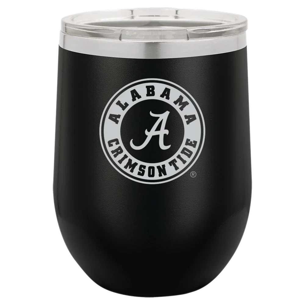 University of Alabama Polar Camel 12 oz. Stemless Wine Tumbler
