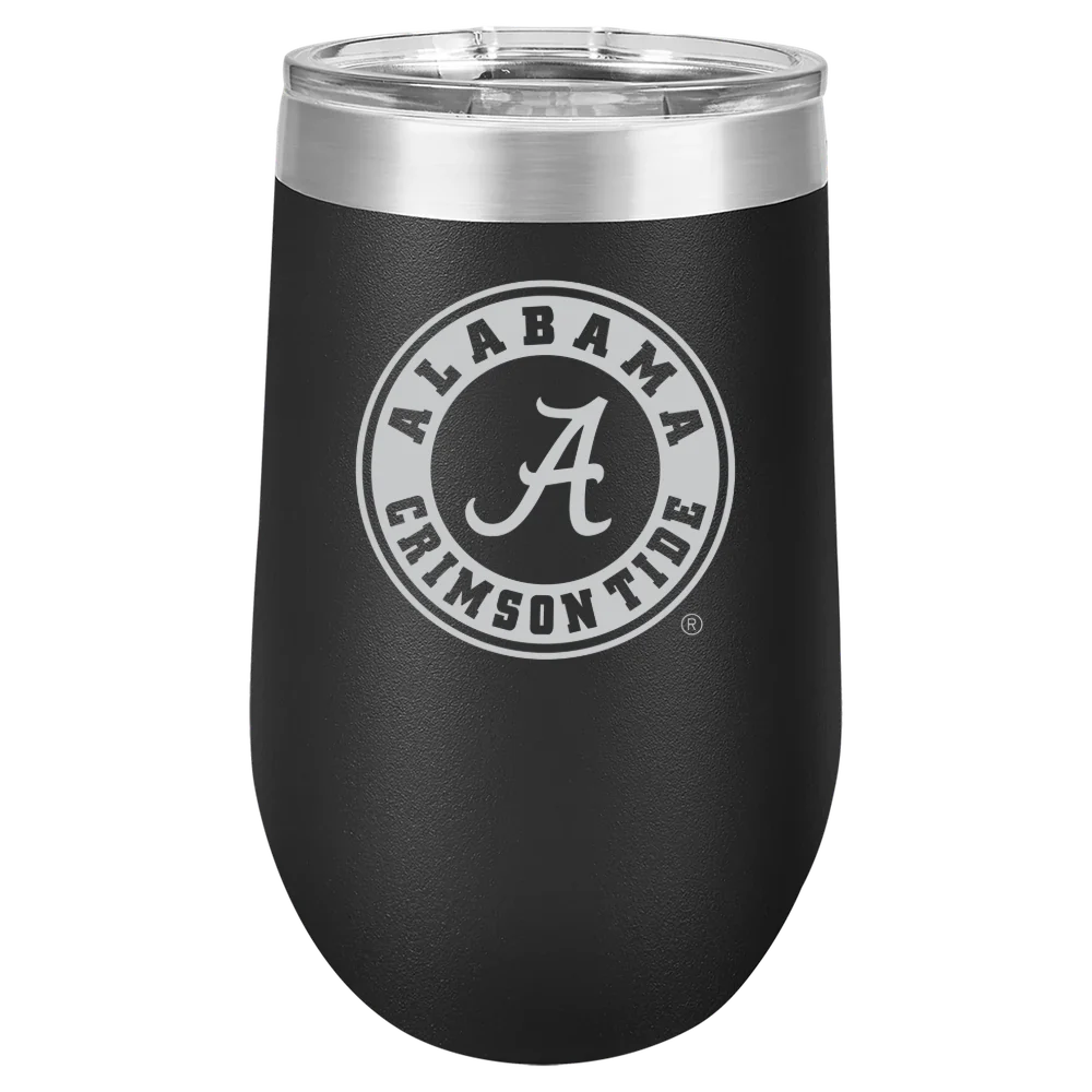 University of Alabama Polar Camel 16 oz. Stemless Wine Tumbler