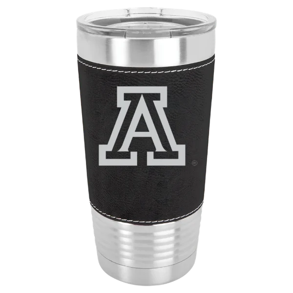 University of Arizona Polar Camel 20 oz. Leatherette Grip Tumbler with Standard Lid