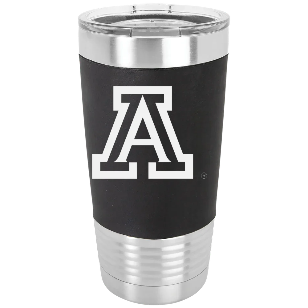 University of Arizona Polar Camel 20 oz. Silicone Grip Tumbler with Standard Lid