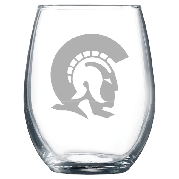 University of Arkansas at Little Rock Polar Camel 9 oz. Stemless Wine Glass