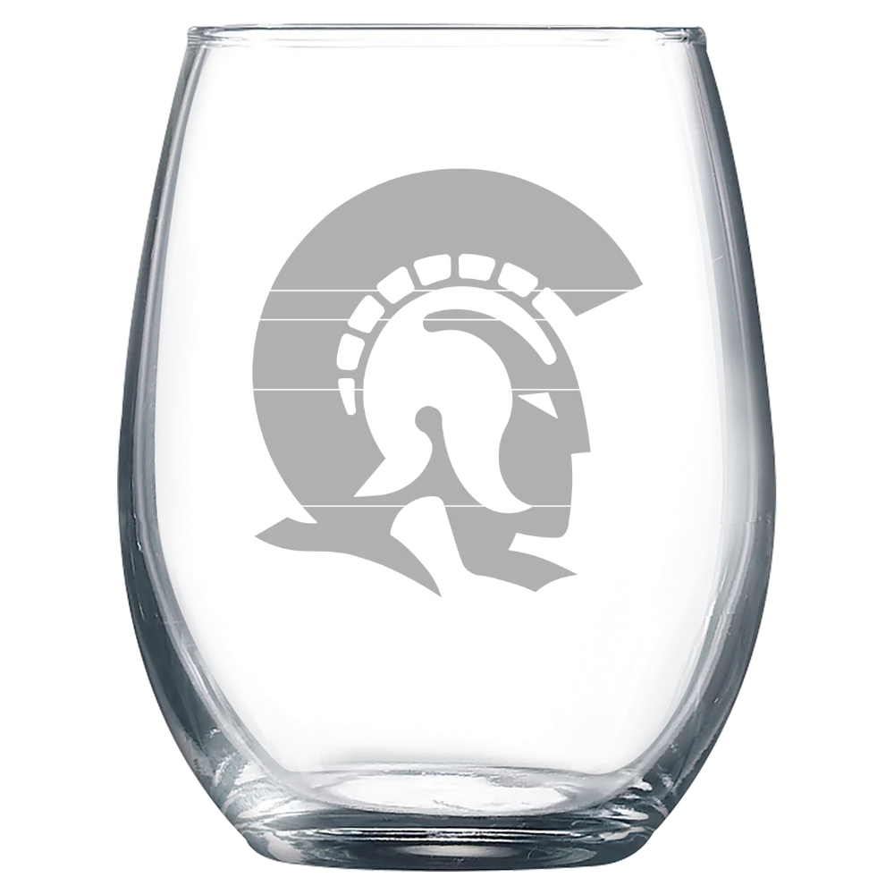 University of Arkansas at Little Rock Polar Camel 9 oz. Stemless Wine Glass
