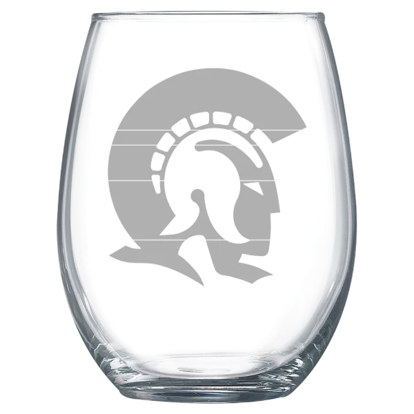 University of Arkansas at Little Rock Polar Camel 15 oz. Stemless Wine Glass