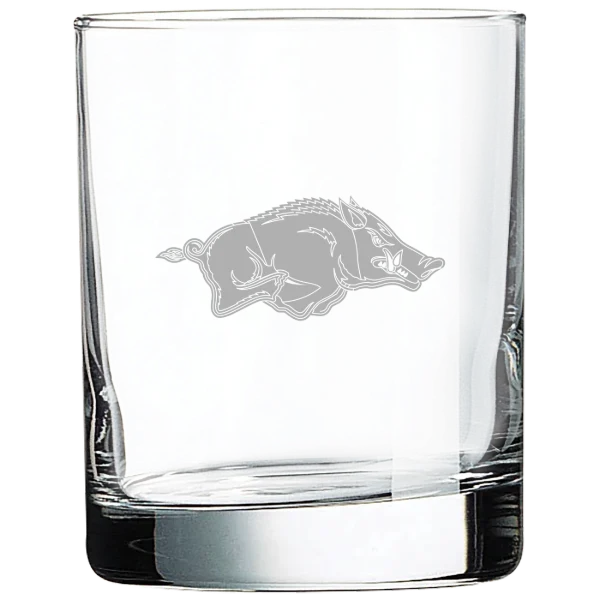 University of Arkansas, Fayetteville Polar Camel 10 1/2 oz. On The Rocks Glass