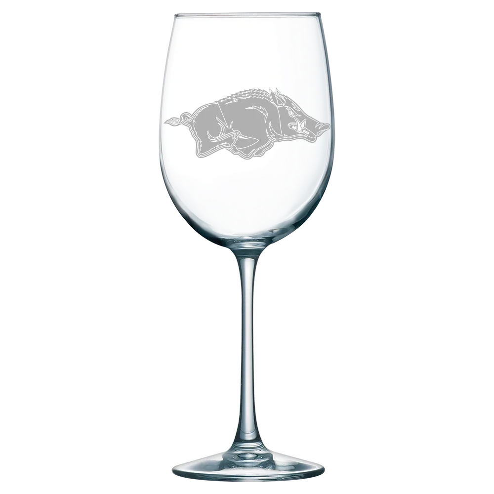 University of Arkansas, Fayetteville Polar Camel 19 oz. Wine Glass