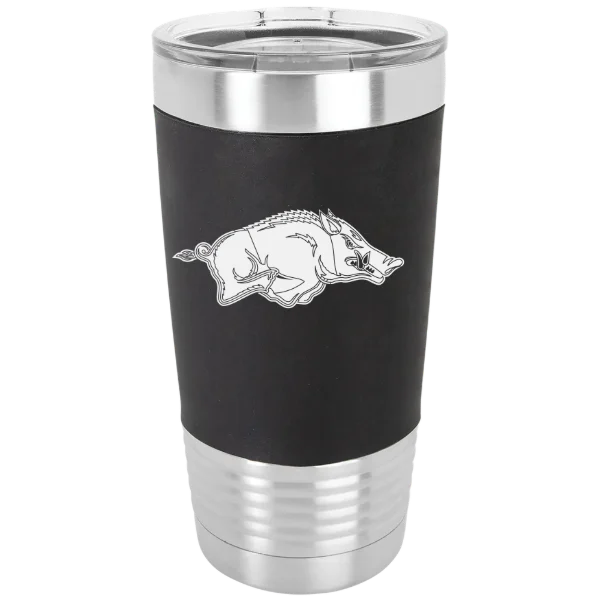 University of Arkansas, Fayetteville Polar Camel 20 oz. Silicone Grip Tumbler with Standard Lid