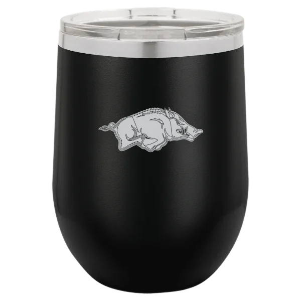 University of Arkansas, Fayetteville Polar Camel 12 oz. Stemless Wine Tumbler