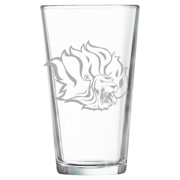 University of Arkansas, Pine Bluff Polar Camel 16 oz. Pint Mixing Glass